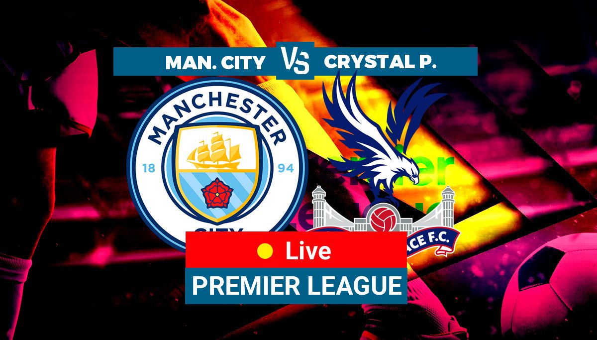 Manchester City FC vs Crystal Palace FC at Etihad Stadium