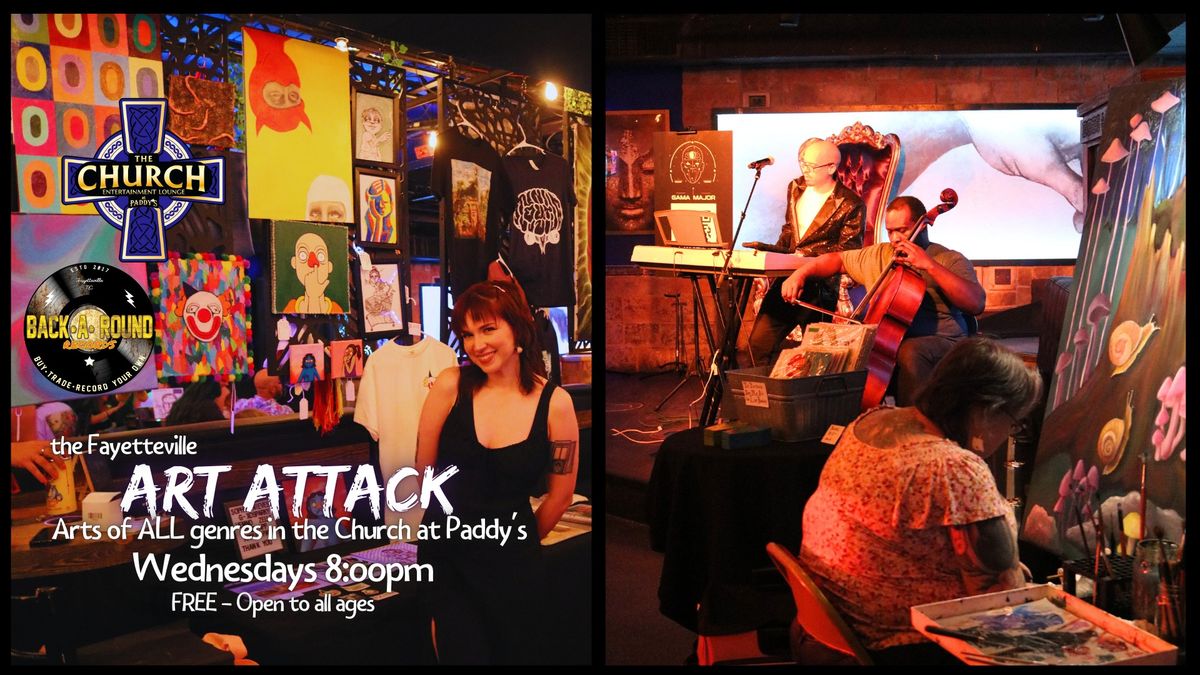 The Fayetteville Art Attack, Wednesday, November 27th!