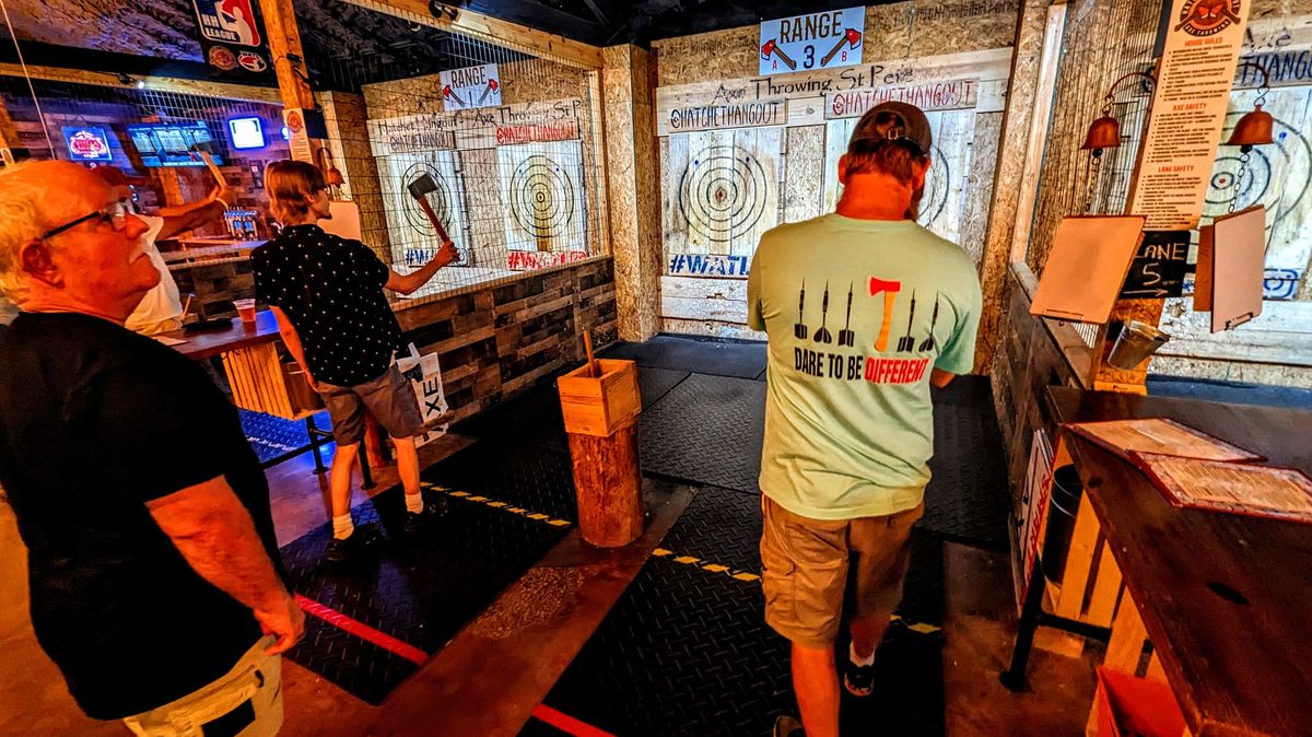 OPEN HOUSE - WATL 2024 SEASON 3 LEAGUE AXE THROWING MEET AND GREET