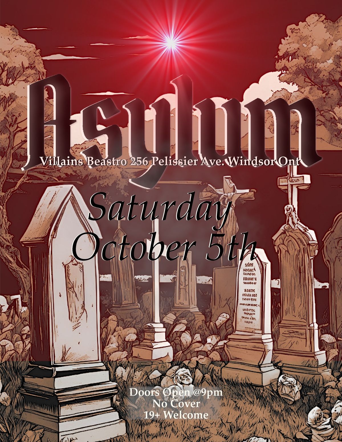 Asylum: Windsor's Dark Alternative night Halloween Edition