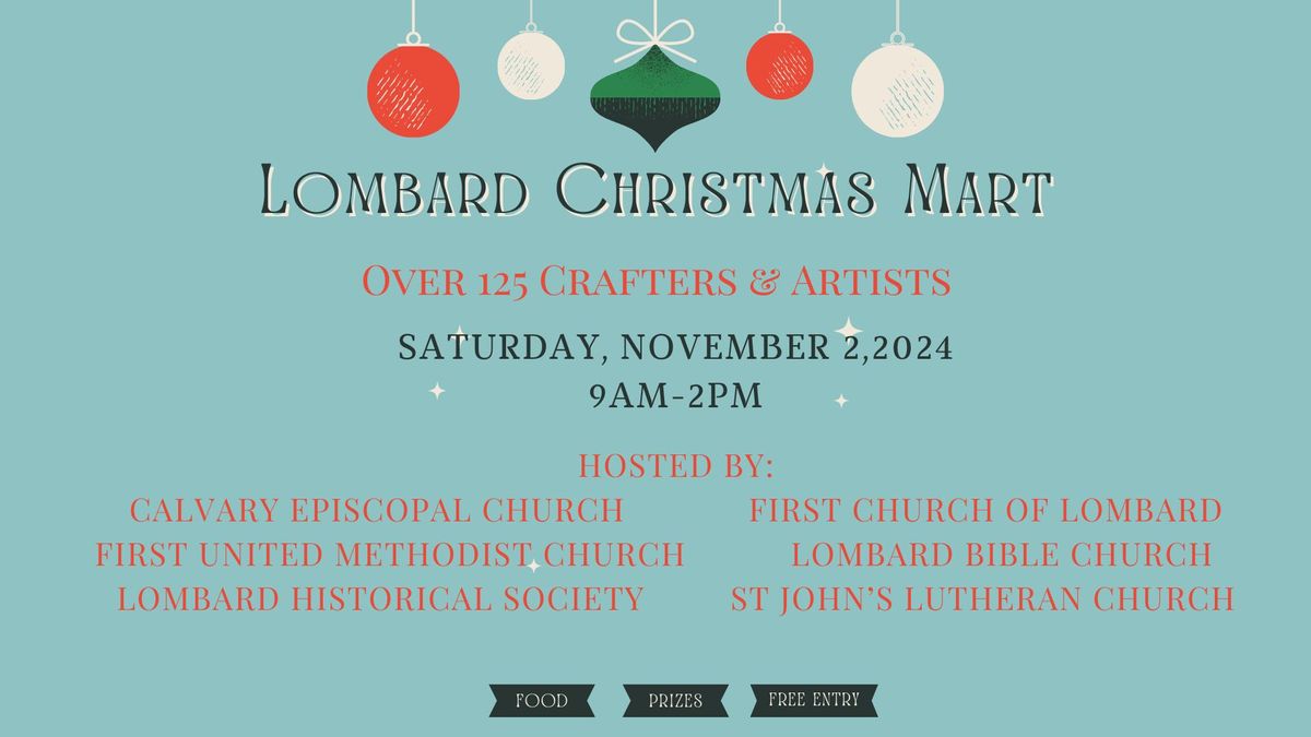 Lombard Christmas Mart 2024