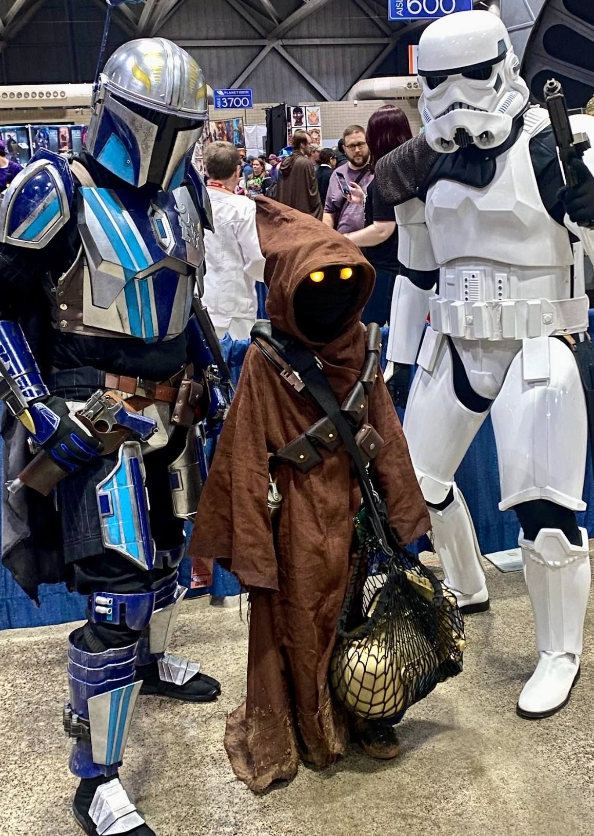 Character Storytime with a Mandalorian & a Jawa