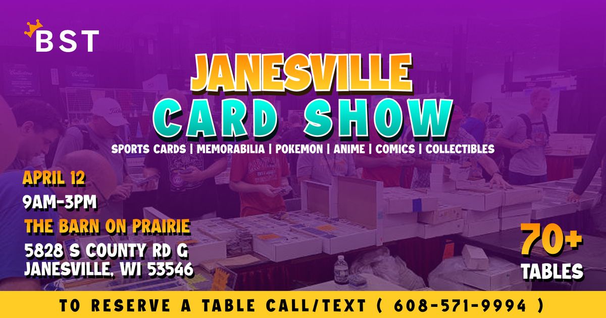 Janesville Sports Card and Pokemon Card Show