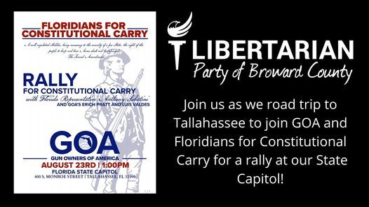 Constitutional Carry Rally in Tallahassee