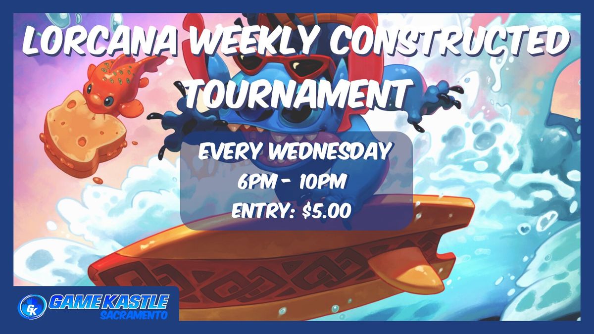 Lorcana Weekly Constructed Tournament  