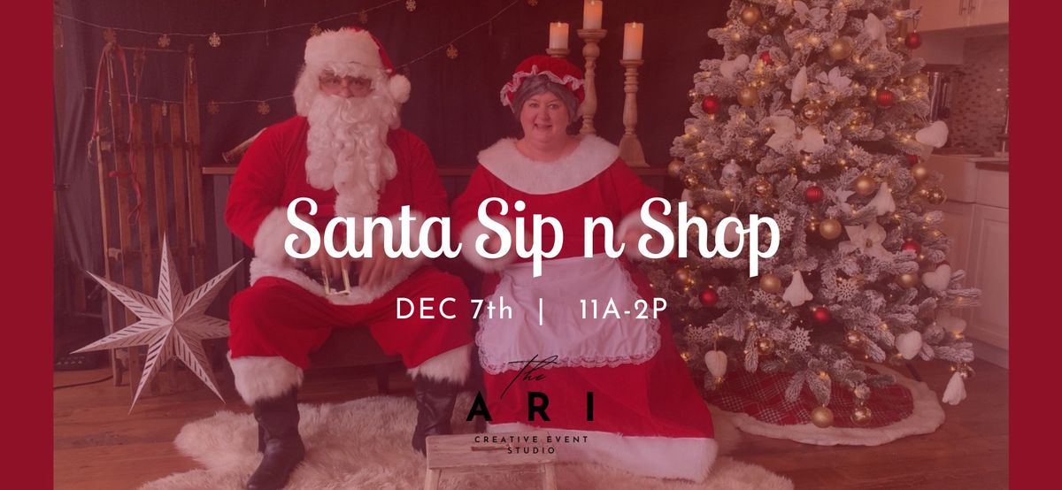 Santa Sip n Shop