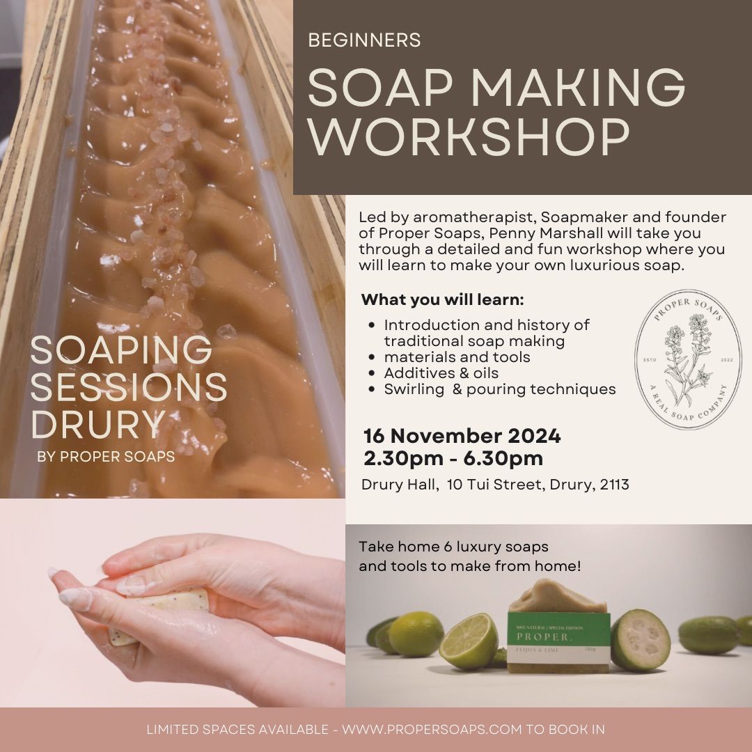 Soap Making Workshop - Drury