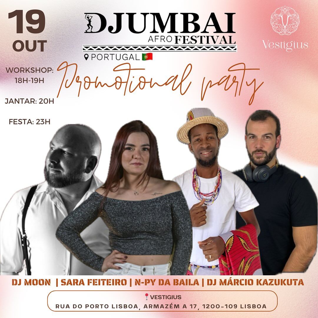 PROMOTIONAL PARTY - Djumbai Afro Festival