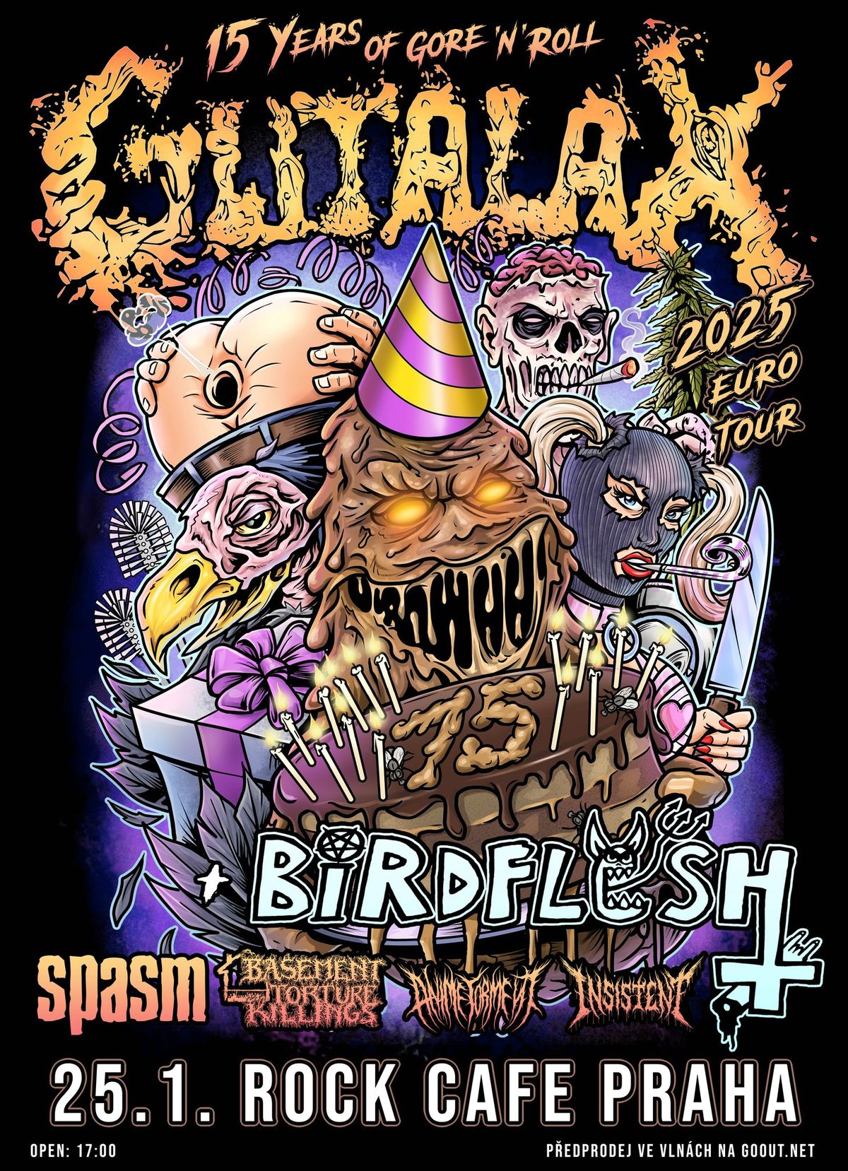 Gutalax 15th Anniversary party \/ PRAHA