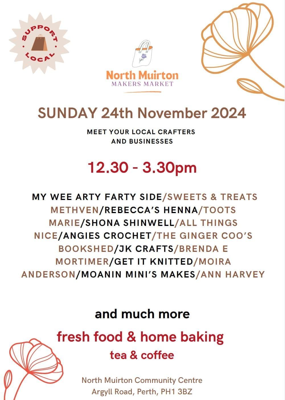 North Muirton Makers Market