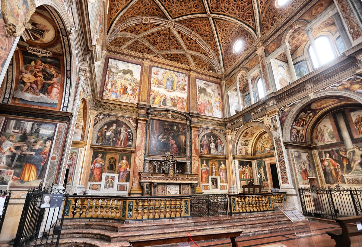 Visita guidata a San MAURIZIO al MONASTERO MAGGIORE: la "CAPPELLA SISTINA" di MILANO