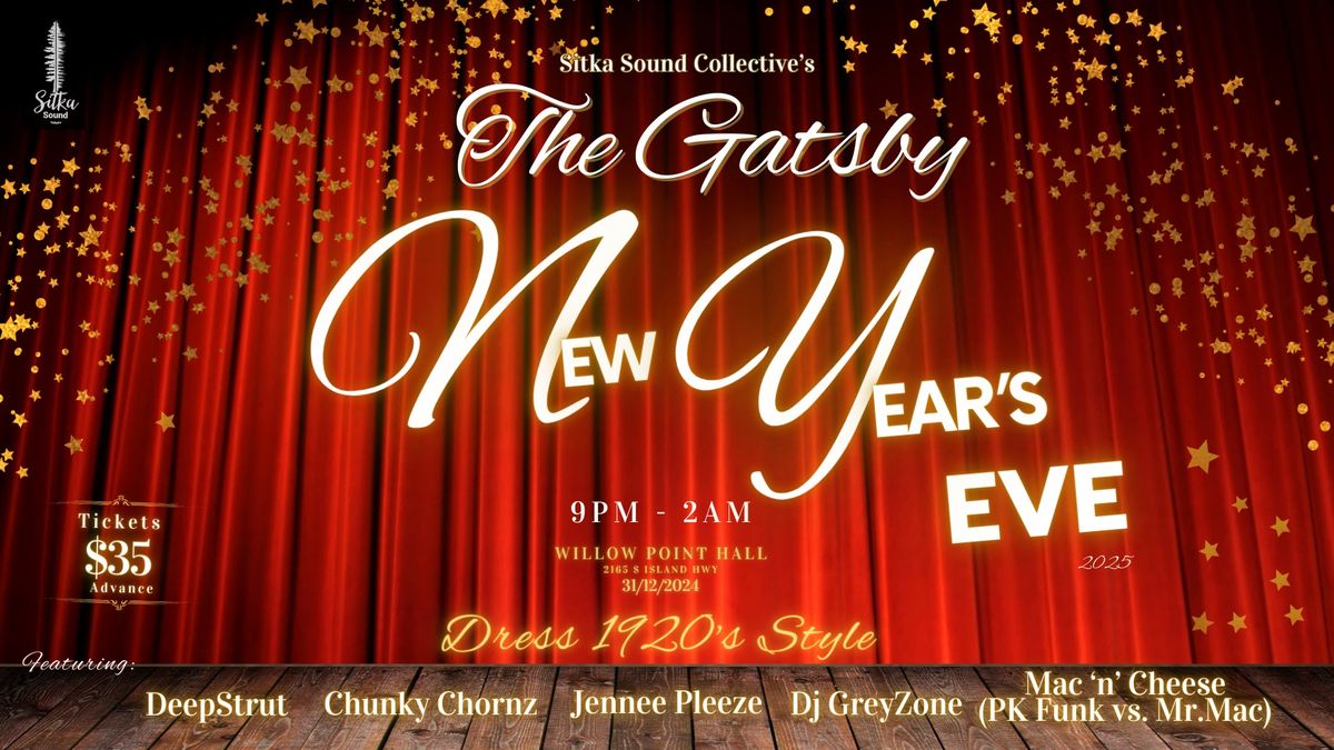 Sitka Sound Collective's The Gatsby New Years Eve 2025