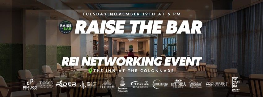 Raise the Bar REI Network & Connect Event