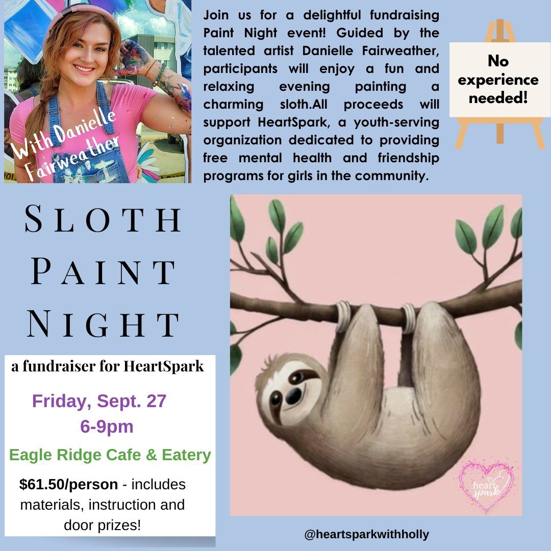 Paint Night - Adorable Sloth