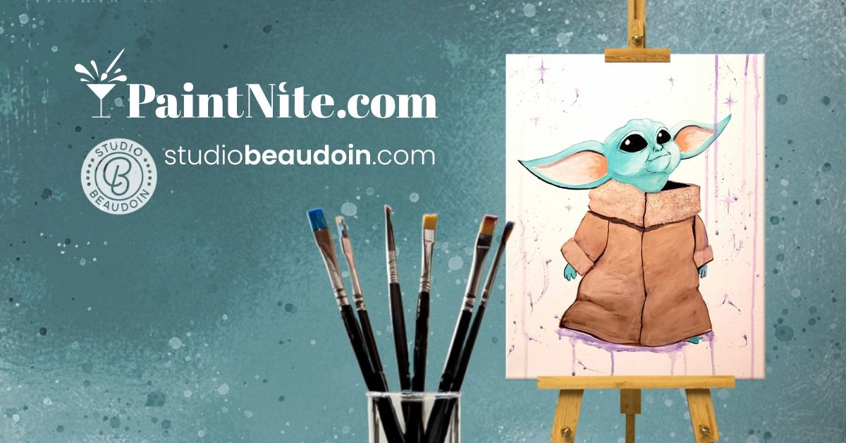 Paint Nite: Paint Nite: Baby Yoda \/ Grogu