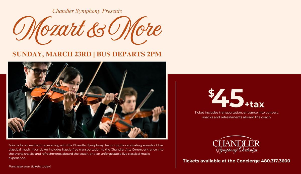 Chandler Symphony Presents: Mozart & More