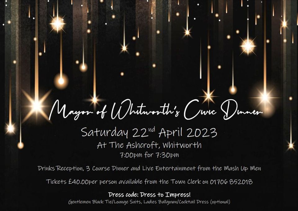 Mayor of Whitworth's Civic Dinner