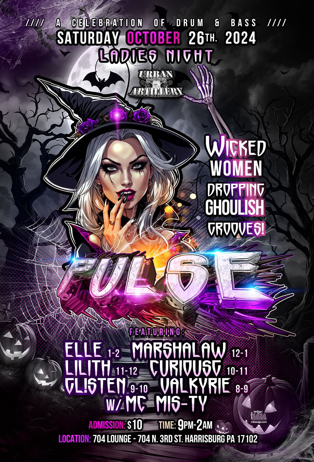 PULSE DRUM & BASS HALLOWEEN EDITION.. LADIES NIGHT!!