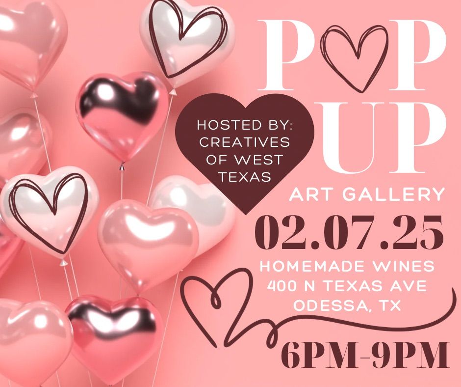 Pop Up Art Gallery- \ud83d\udc95heARTs\ud83d\udc95