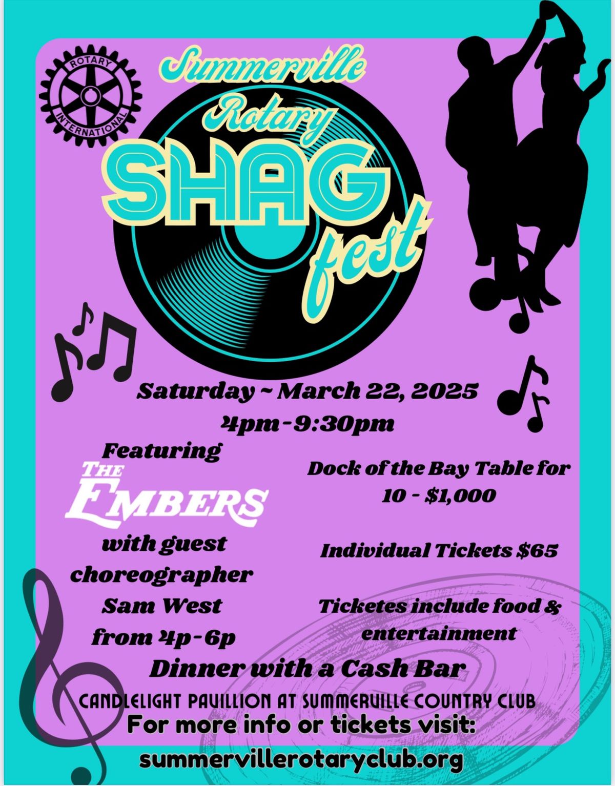 Shag Fest benefiting the Summerville Rotary Club