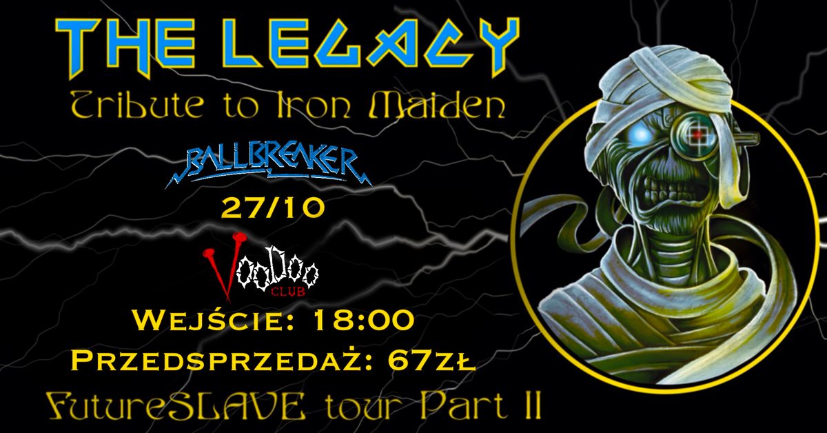 Tribute To Iron Maiden \/ FUTURESLAVE TOUR 2024, Warszawa + BALLBREAKER