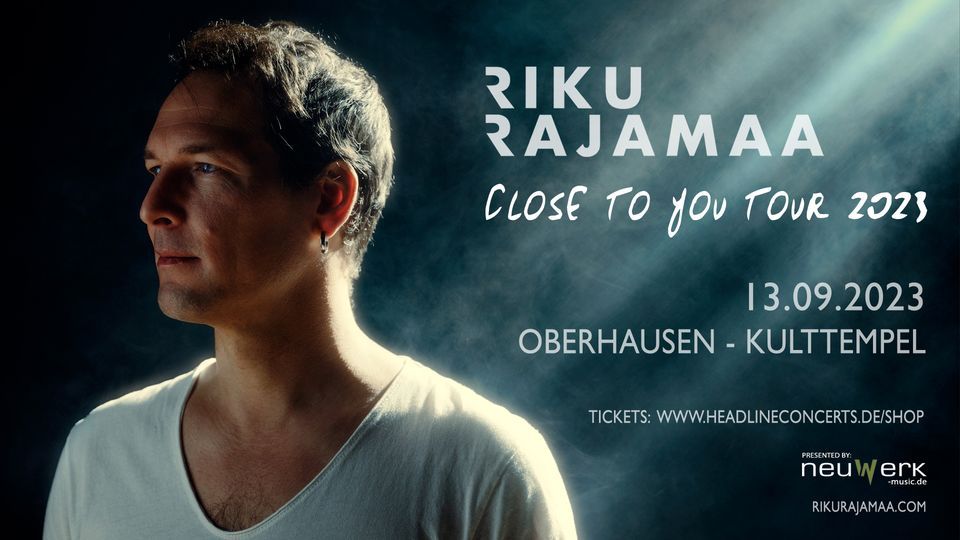 RIKU RAJAMAA - Close To You Tour 2023