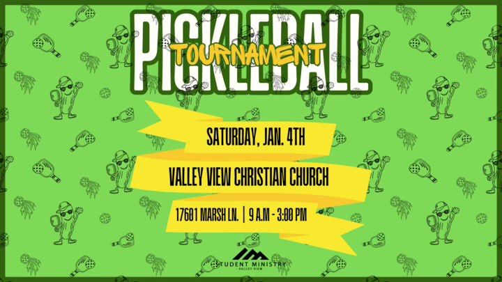 Pickleball Tournament | Student Fundraiser | Dallas, TX