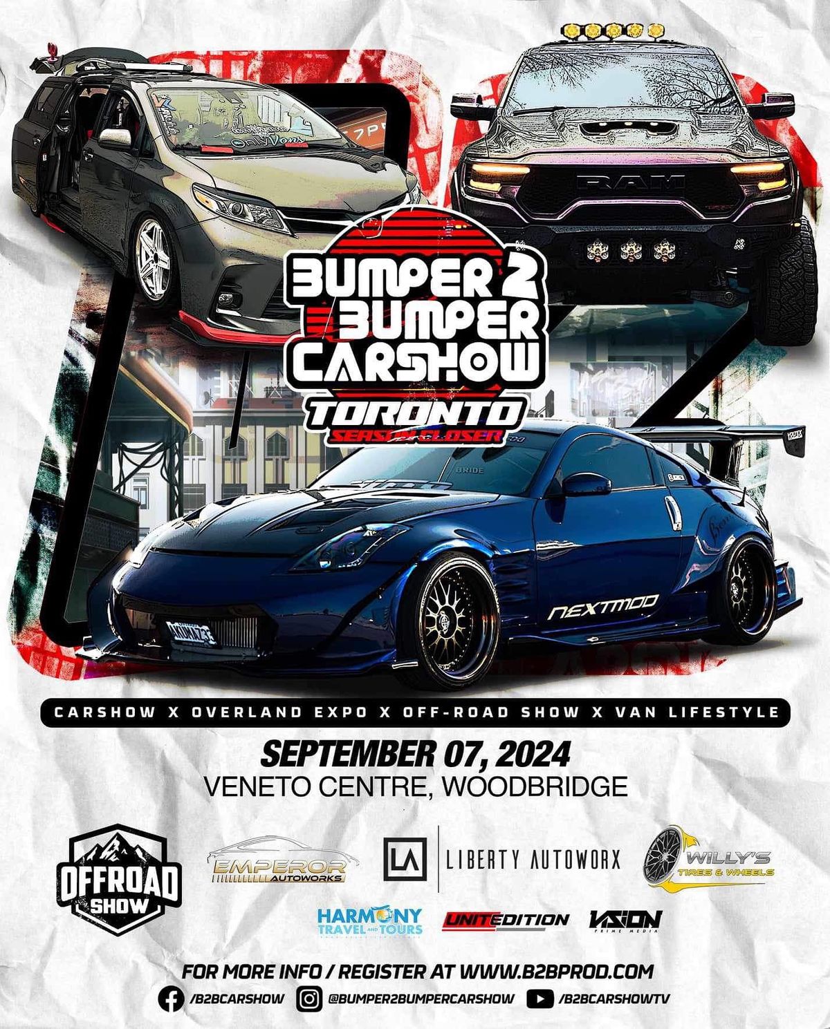 Bumper to Bumper Carshow Toronto Season Closer