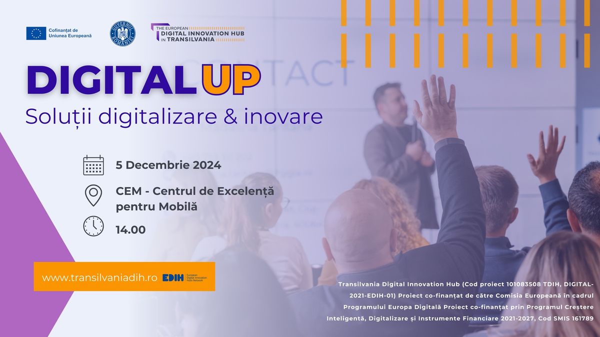 Digital UP - Solu\u021bii digitalizare \u0219i inovare