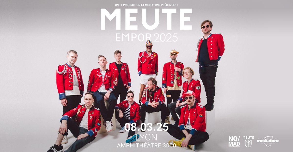 MEUTE en concert \u00e0 l'Amphith\u00e9\u00e2tre 3000