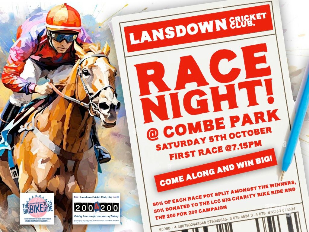 LCC CHARITY RACE NIGHT!