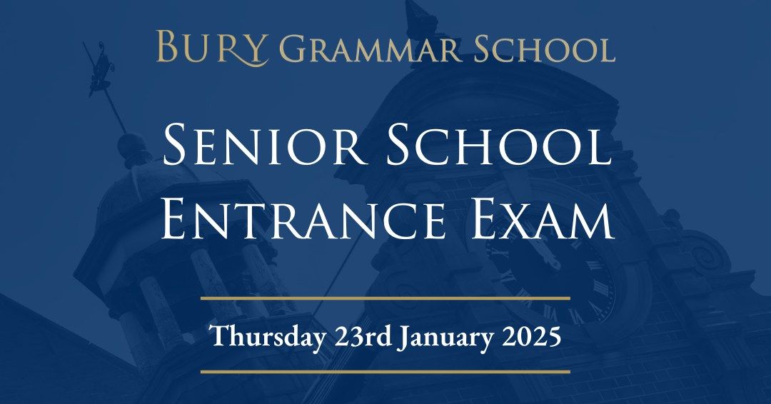 Year 7 Senior School Entrance Examination