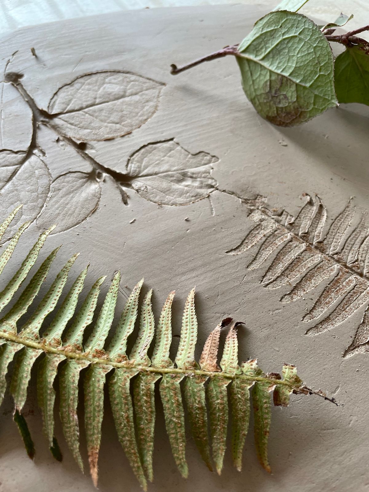 Nature-inspired Clay Ornaments