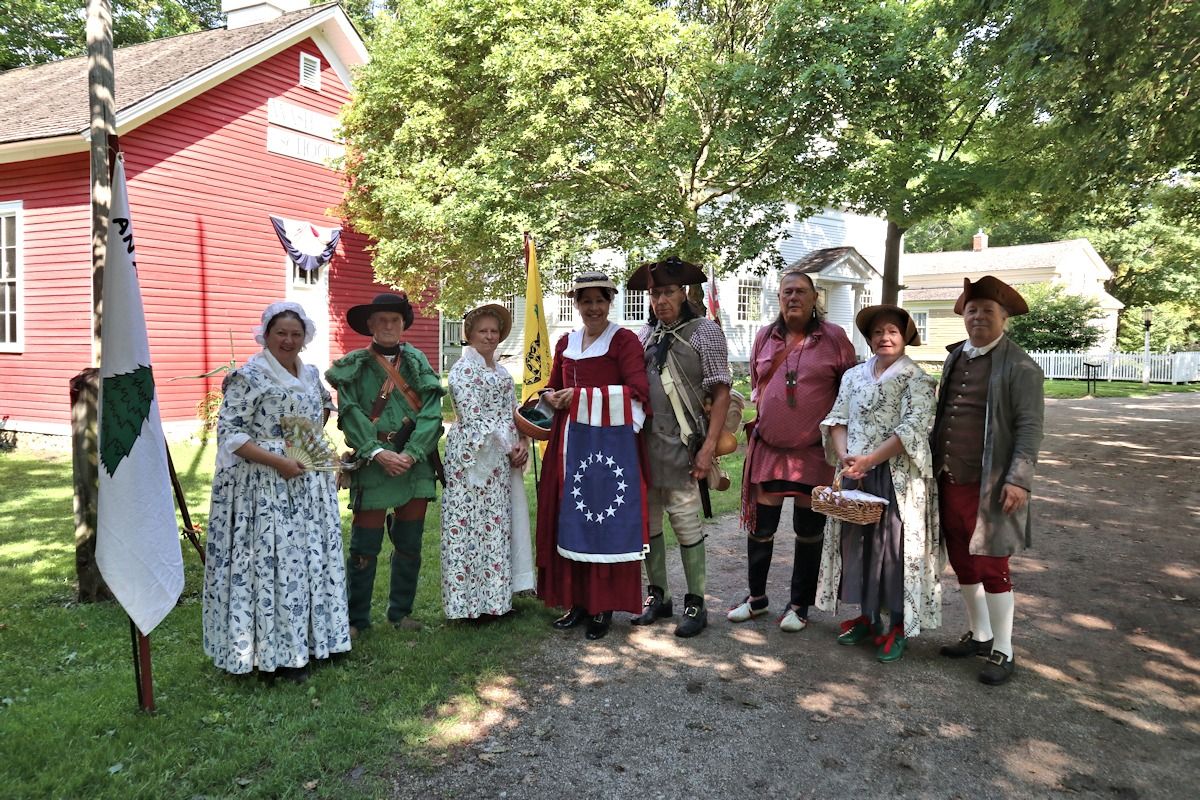 Patriot's Day at Mill Race Village