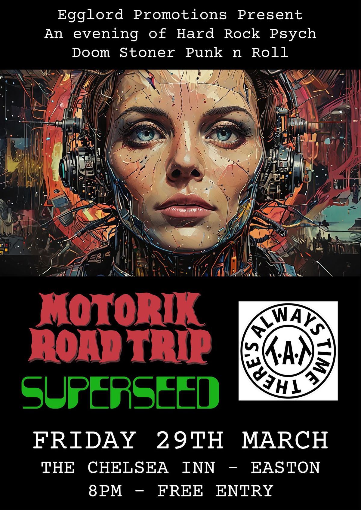 Motorik Road Trip & Superseed & T.A.T (There\u2019s Always Time)