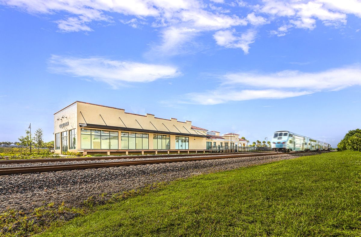 RIBBON-CUTTING CEREMONY FOR HISTORIC TRAIN STATION RENOVATION