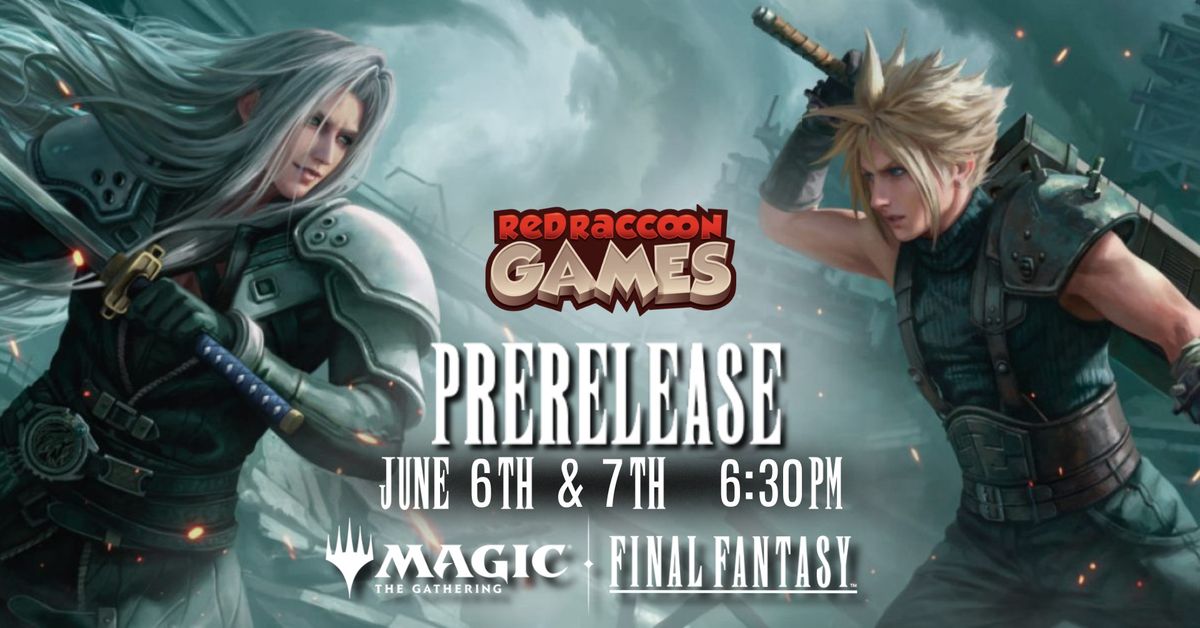 Magic the Gathering Final Fantasy Friday Prerelease