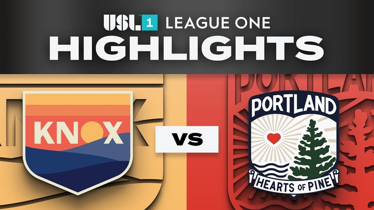 One Knoxville SC vs. Portland Hearts of Pine