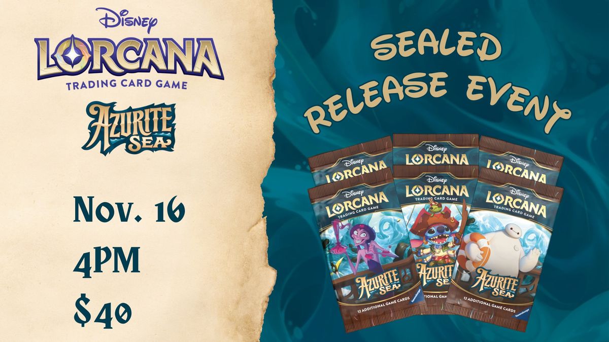 Azurite Seas Release Event