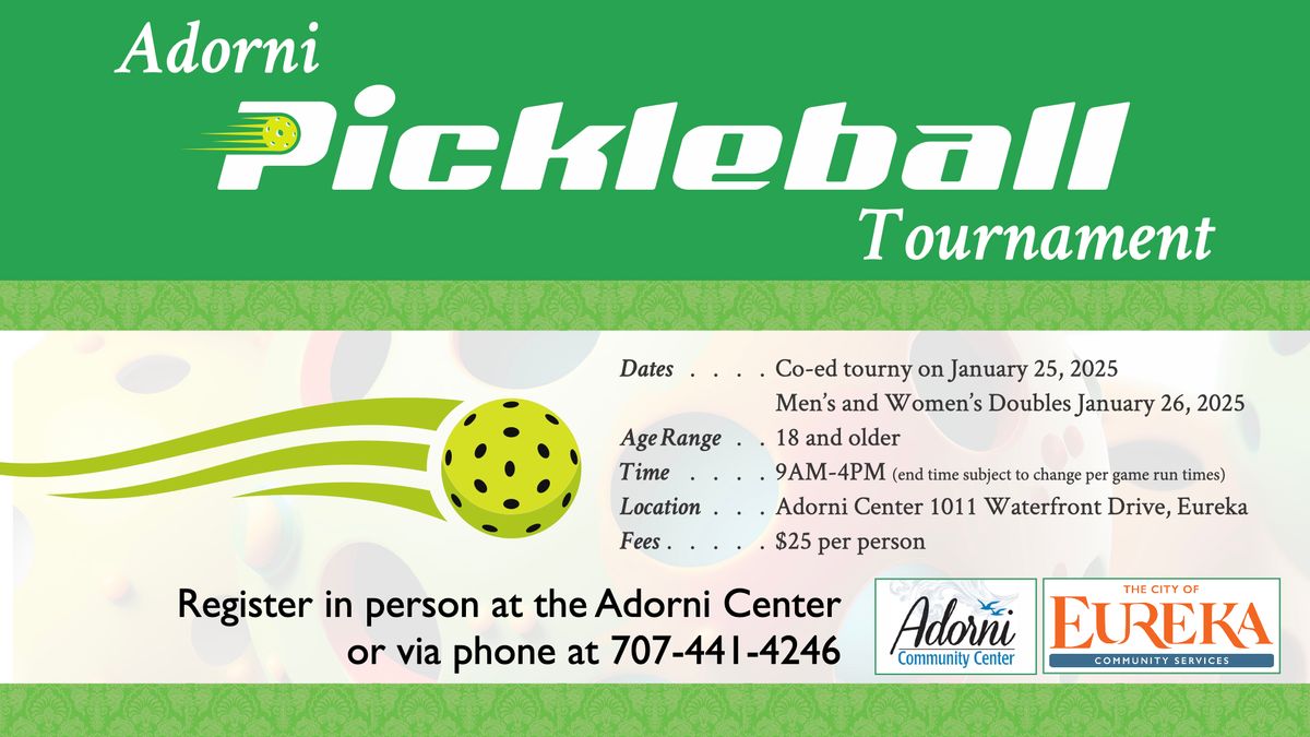 Adorni Pickleball Tournament 