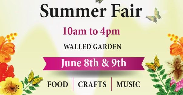Summer Fair (8-9 June @ 10am-4pm daily)