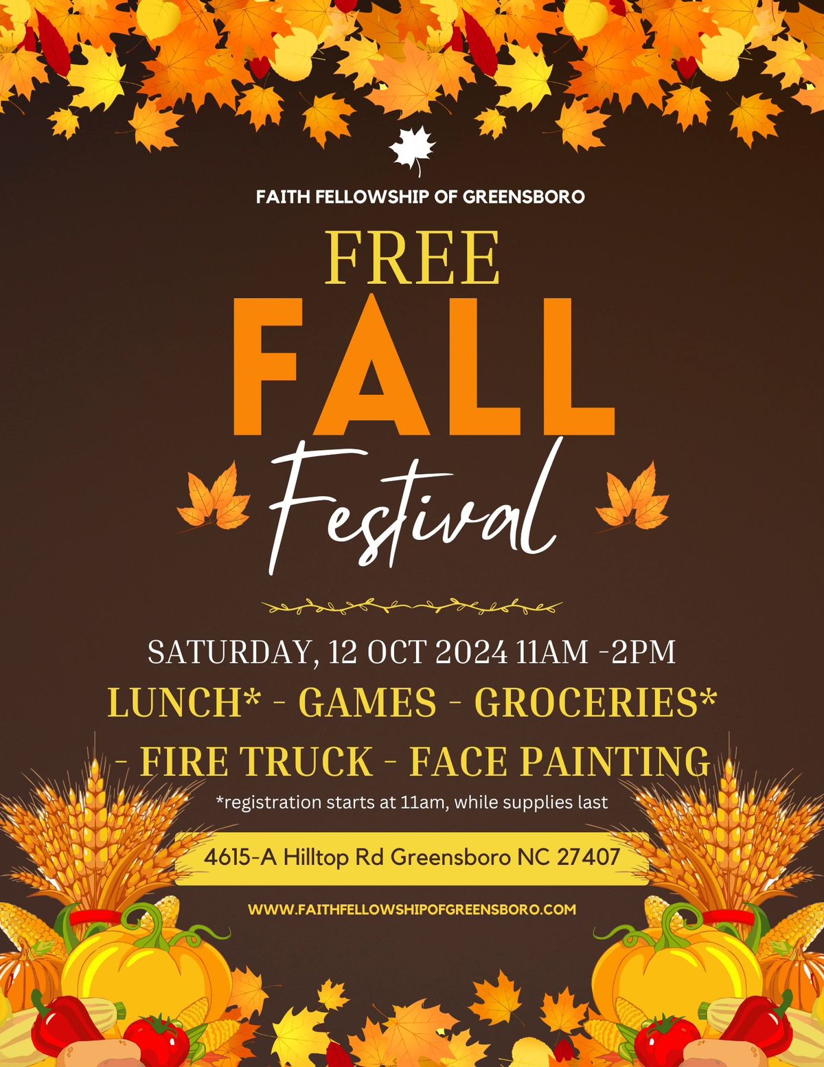 FREE Fall Festival (Everything is Free) 