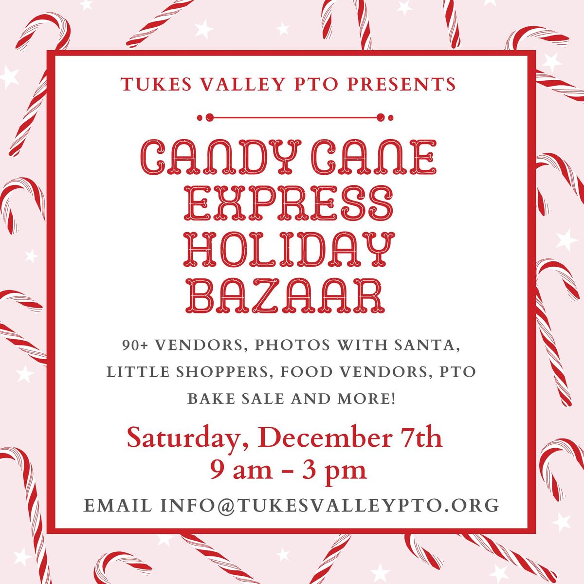 Candy Cane Express Holiday Bazaar