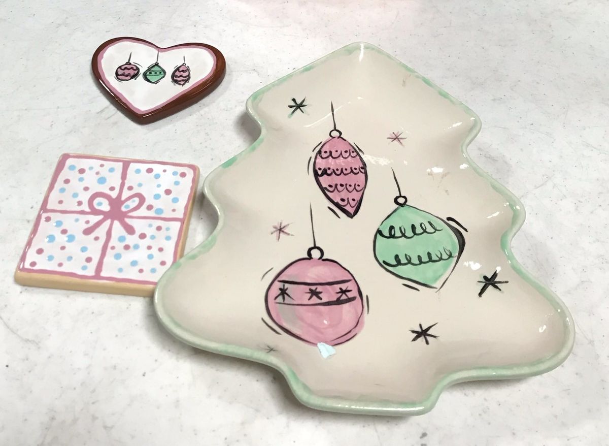 Tree Plate & Cookies