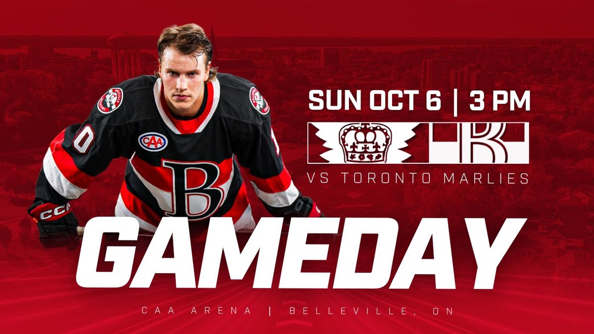 Toronto Marlies vs. Belleville Senators