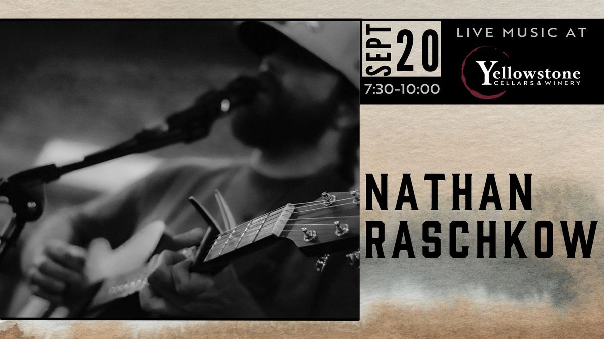 Nathan Raschkow Live at the Winery