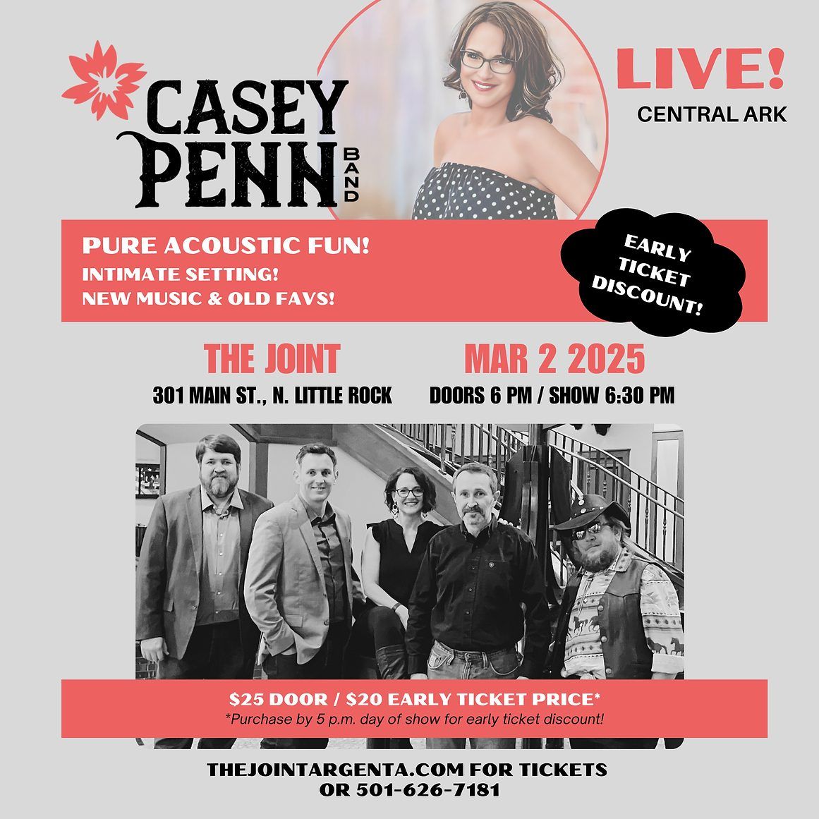 Casey Penn Band Live at The Joint 