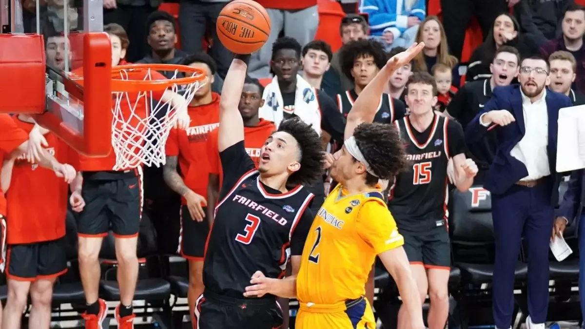 Quinnipiac Bobcats at Fairfield Stags Mens Basketball