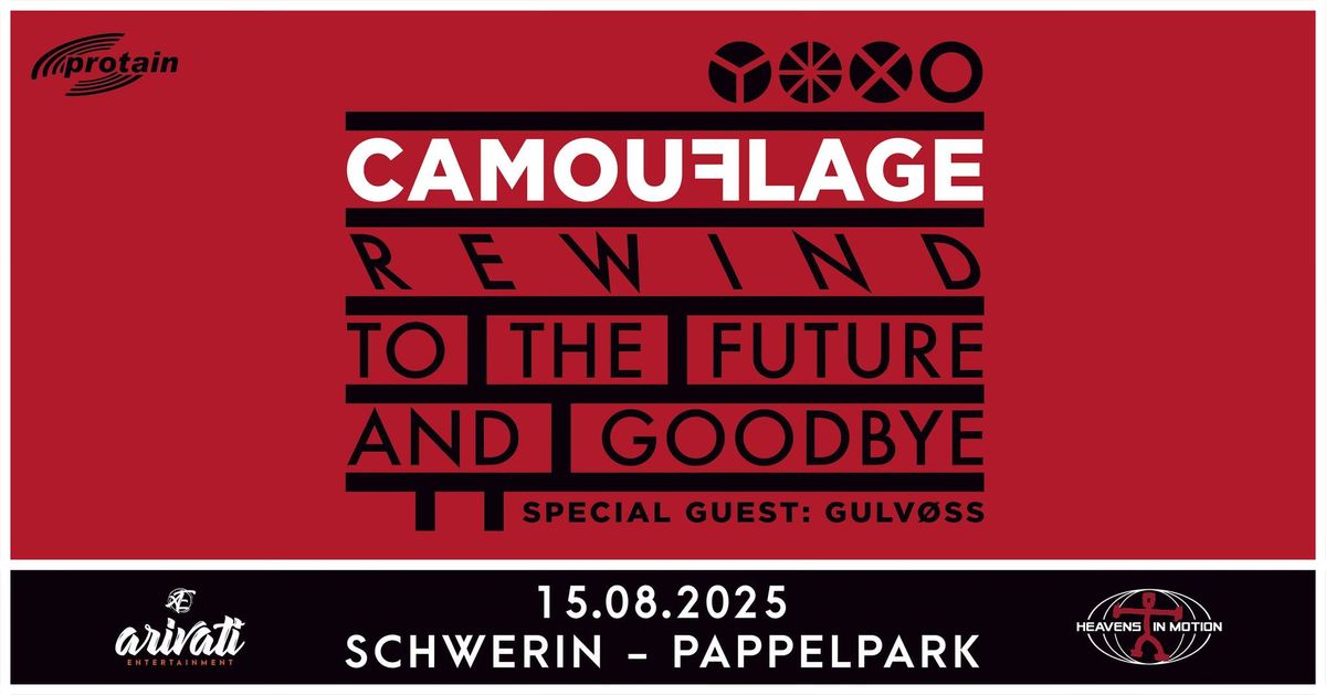 CAMOUFLAGE - Open Air 2025  -  Schwerin - 15.08.2025