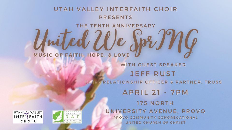 United We SprING - music of Faith, Hope, and Love